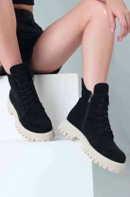 Ботинки ED'ART 228.V.1541'be. Черный замша