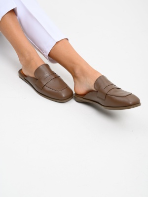 Мюли ED'ART 1072.подиум205'br. Коричневый