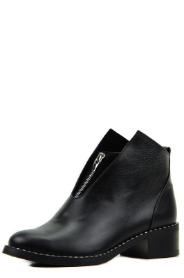 Черные ботинки и полуботинки