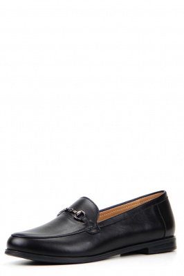 Туфли кожаные черные