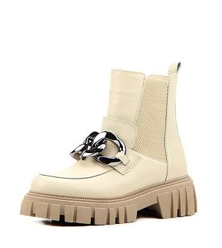 Бежевые ботинки и полуботинки