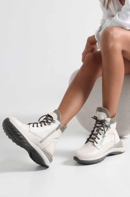 Ботинки ED'ART 261.uno2'gr.Бежевый хаки