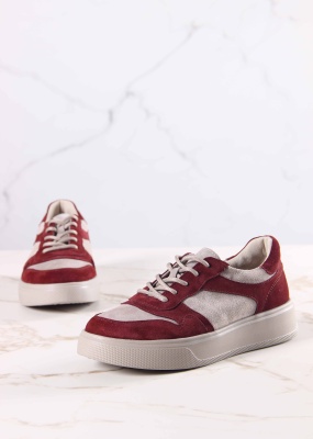 Кеды натуральная замша