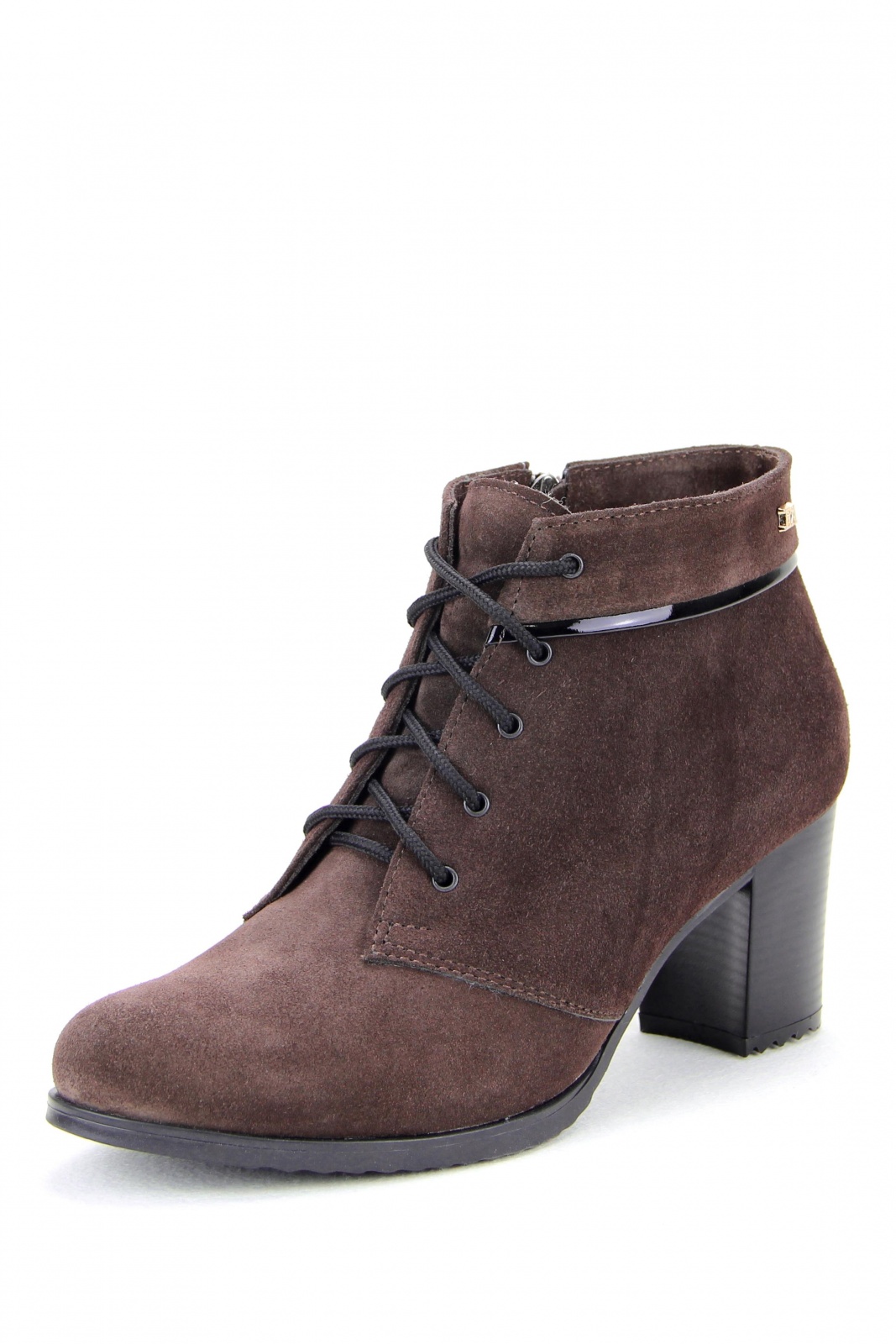Ботильоны замшевые коричневые