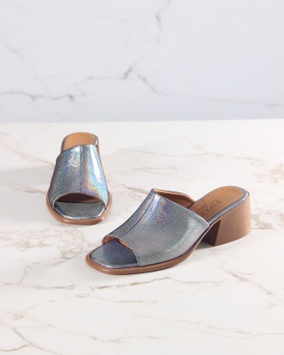 Сабо ED'ART 4012.23663'br. Черный ибица+коричневый