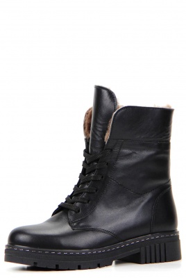 Черные ботинки и полуботинки