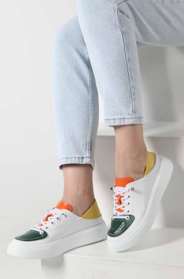 Кеды кожаные