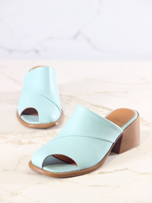 Сабо ED'ART 5300.23663'be. Мята+коричневый