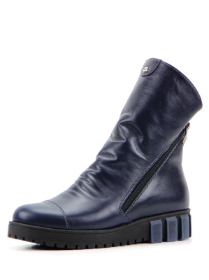Синие ботинки и полуботинки
