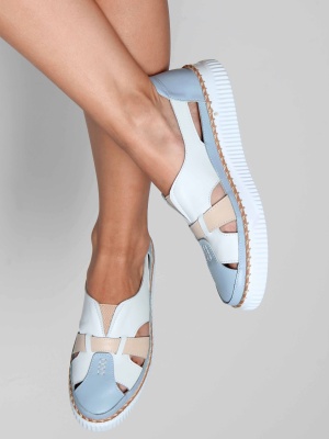 Слипоны кожаные 