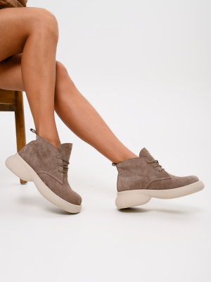 Ботинки ED'ART 308.927'be. капучино замша