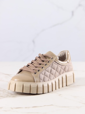 Кеды замшевые коричневые