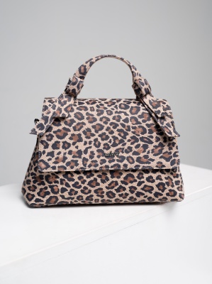 Сумка-клатч ED'ART s06.бежевый леопард