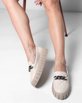 Лоферы туфли ED'ART 145.91505'be.Beige