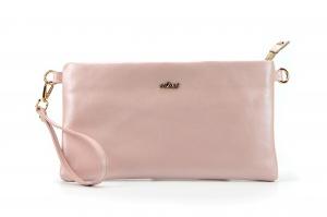 Розовый клатчи