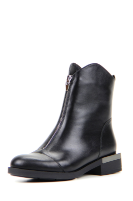 Черные ботинки и полуботинки