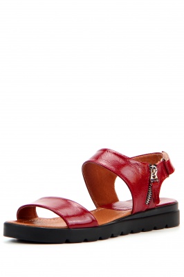 Босоножки ED'ART 2051.115'bl.red-lacq