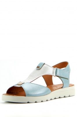 Босоножки ED'ART 2001.115'w.blue-white