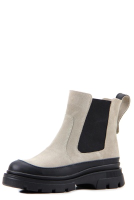 Челси замшевые серые