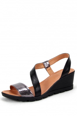 Босоножки кожаные 