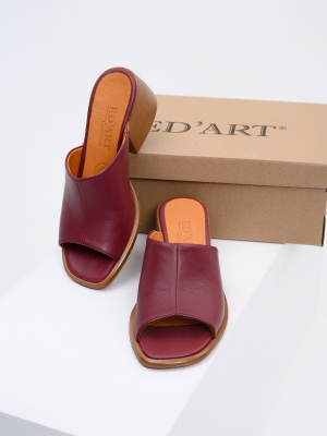 Сабо ED'ART 4012.23663'be. Гнилая вишня