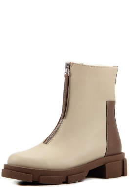 Ботинки ED'ART 325.L.21074'nut.Бежевый-кокао флотер