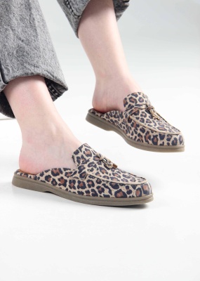 Мюли ED'ART 1070.2614'be. бежевый леопард