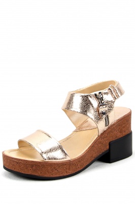 Босоножки кожаные 