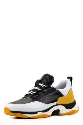 Кроссовки ED'ART 155.cross'yel.Black/white