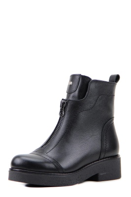 Ботинки кожаные черные