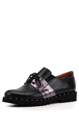 Туфли кожаные черные