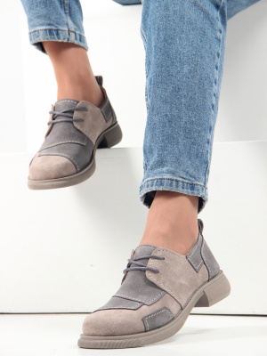 Туфли натуральная замша 