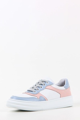 Кеды ED'ART 149.lusi22'w. white/blue/pink