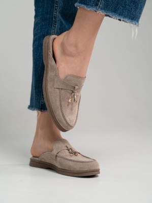 Мюли ED'ART 1070.2614'be. ваниль замша