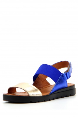 Босоножки ED'ART 2021.115'bl.gold/blue