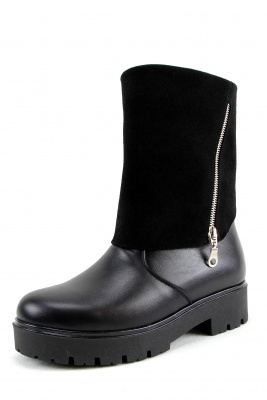 Полусапоги черные