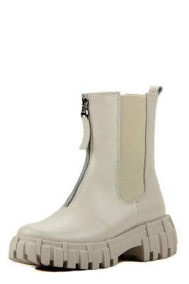 Бежевые ботинки и полуботинки