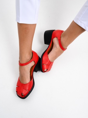 Босоножки ED'ART 5033.23663'bl. Красные