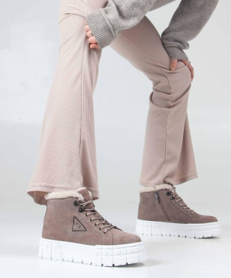 Ботинки ED'ART 243.212131'w. Капучино замша