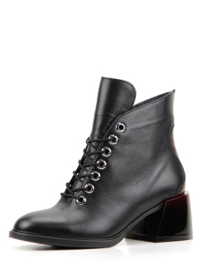 Черные ботильоны