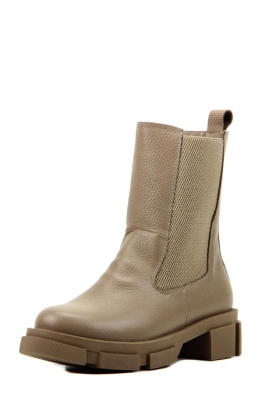 Челси кожаные коричневые