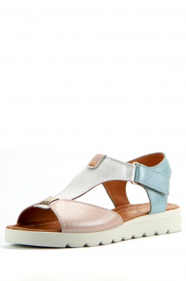 Босоножки ED'ART 2001.115'w.pink+white