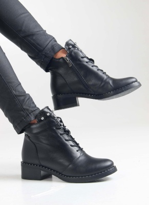 Ботильоны ED'ART 244.vena.black