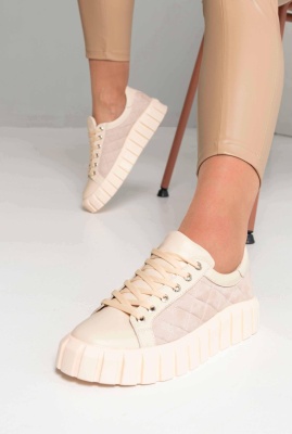 Кеды ED'ART 146.91505'pu.Бежевый