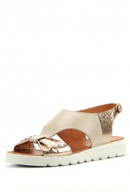 Босоножки кожаные 