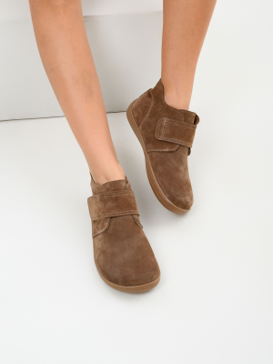 Босоногие ботинки  ED'ART 209.NATA'br.Серо-коричневая замша