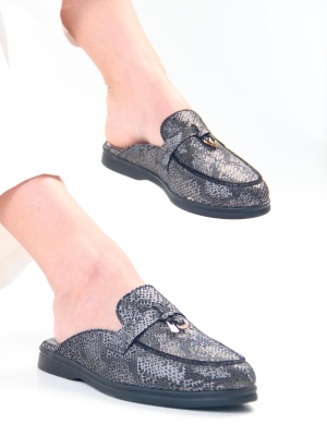 Мюли ED'ART 1070.2614'bl. черный мамба