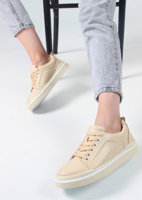 Кеды ED'ART 158.paloma'be/w. Бежевый