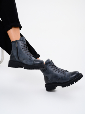 Ботинки ED'ART 319.taskana'bl. Вакса черная