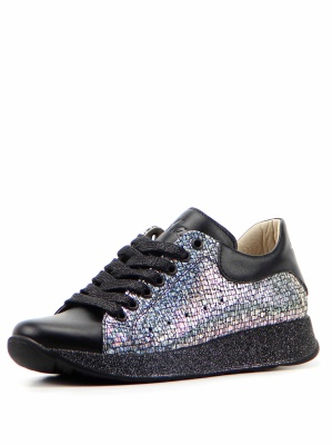 Серебряная женская обувь